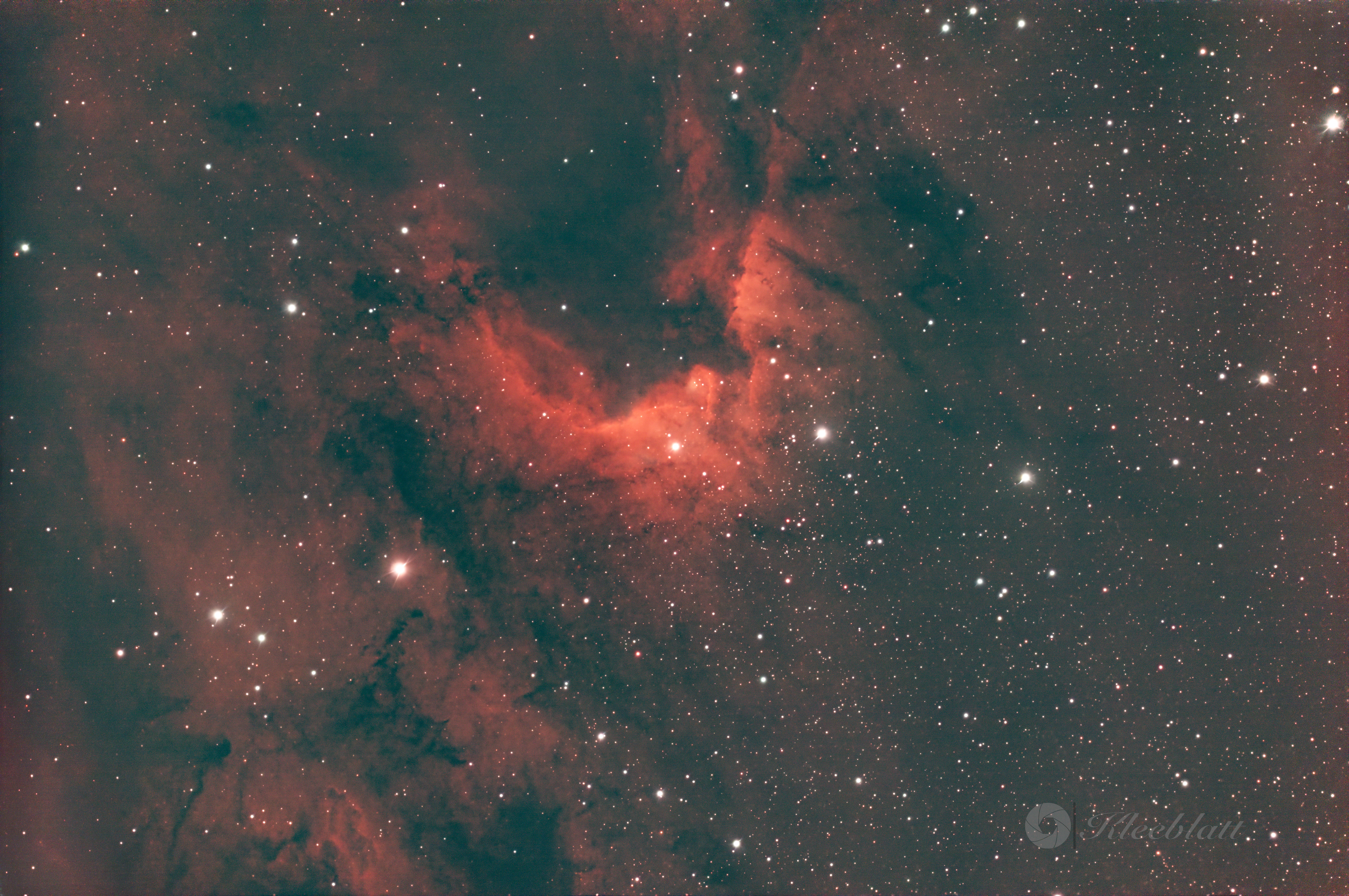 SH2 155 Cave nebula