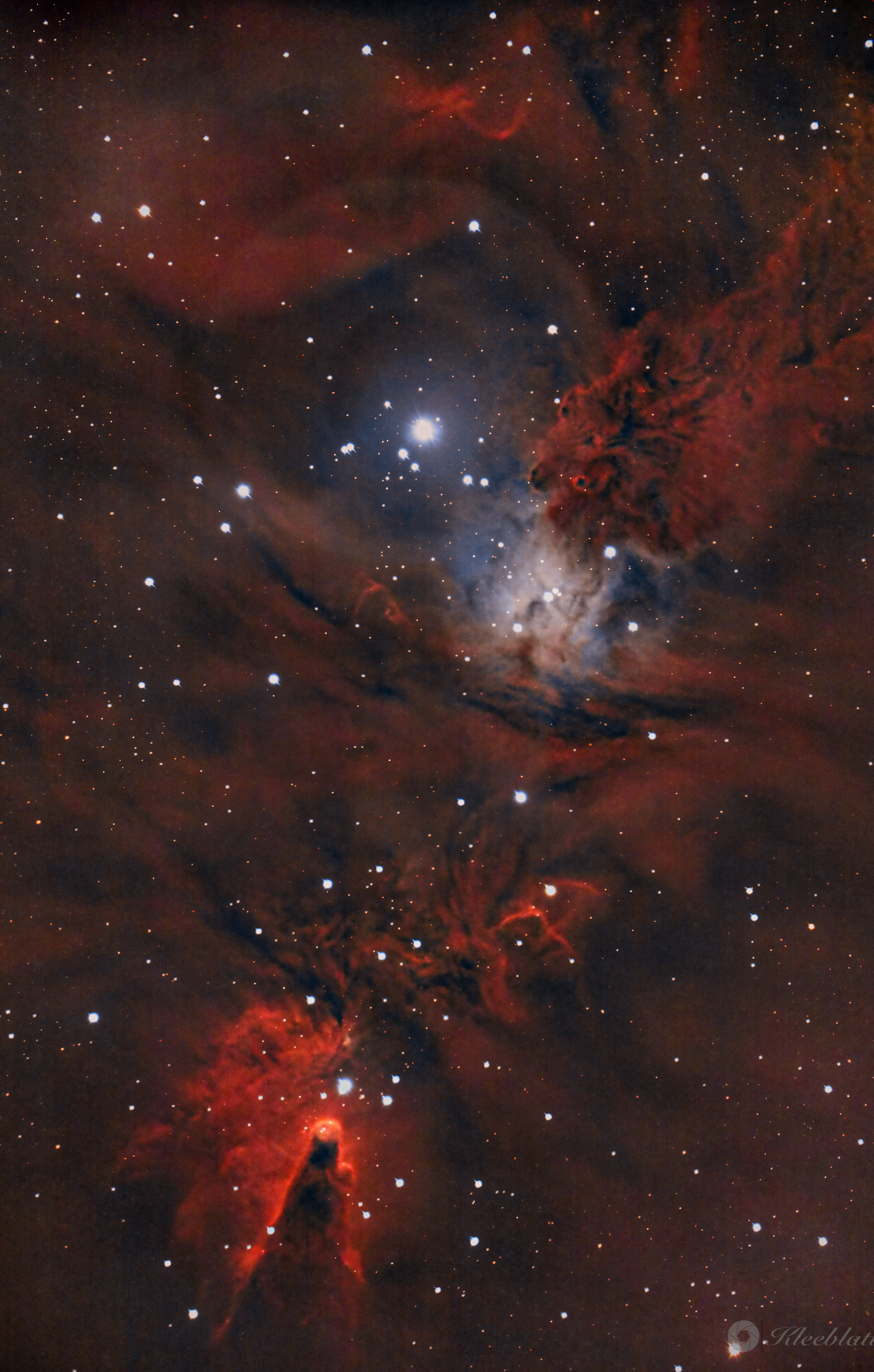 Ngc2264 Christmastree kone 2